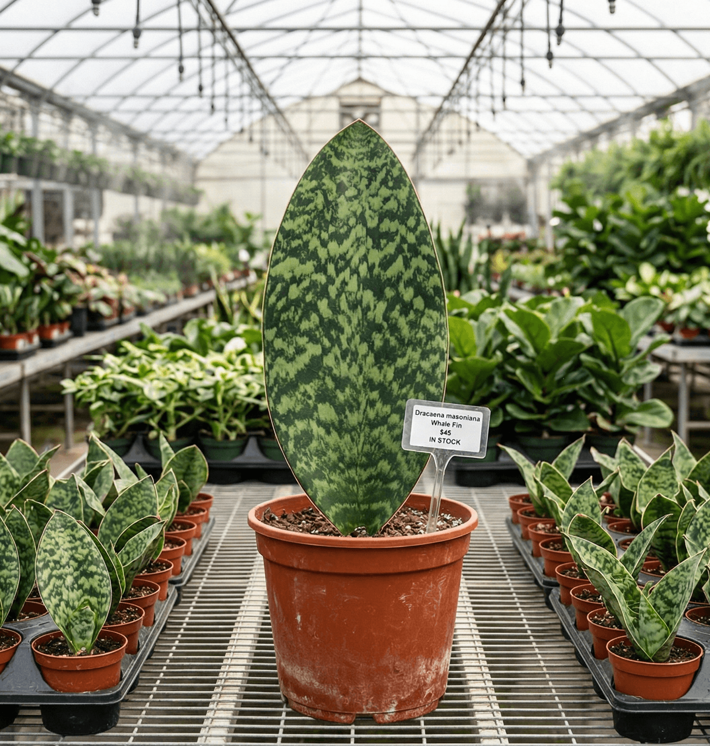 Whale Fin Snake Plant - Image 1